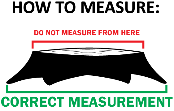 How to measure a stump graphic